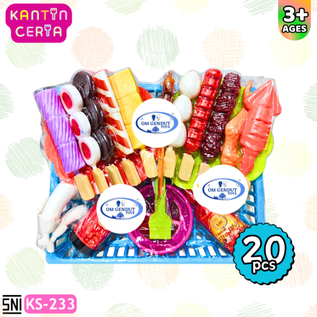 Gt Mainan Masakan Hotpot Kantin Ceria Isi 20Pcs Ks