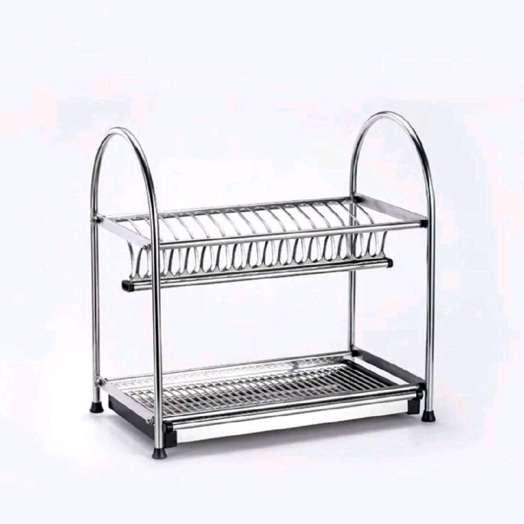 Rak Piring Stainless SUS 304 / Tempat Tirisan Piring Stainless