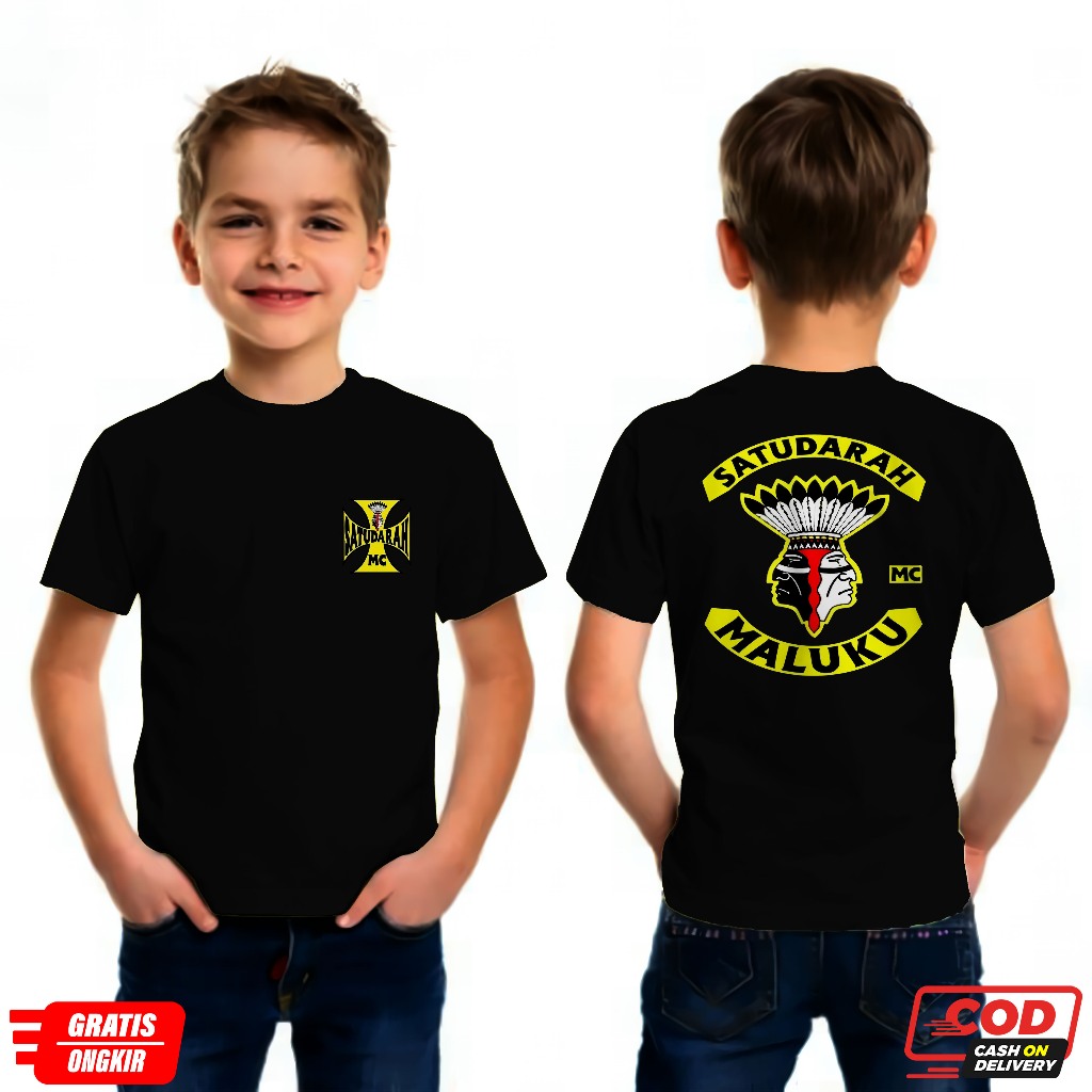 KAOS ANAK SATU DARAH MALUKU KAOS DISTRO PRIA WANITA