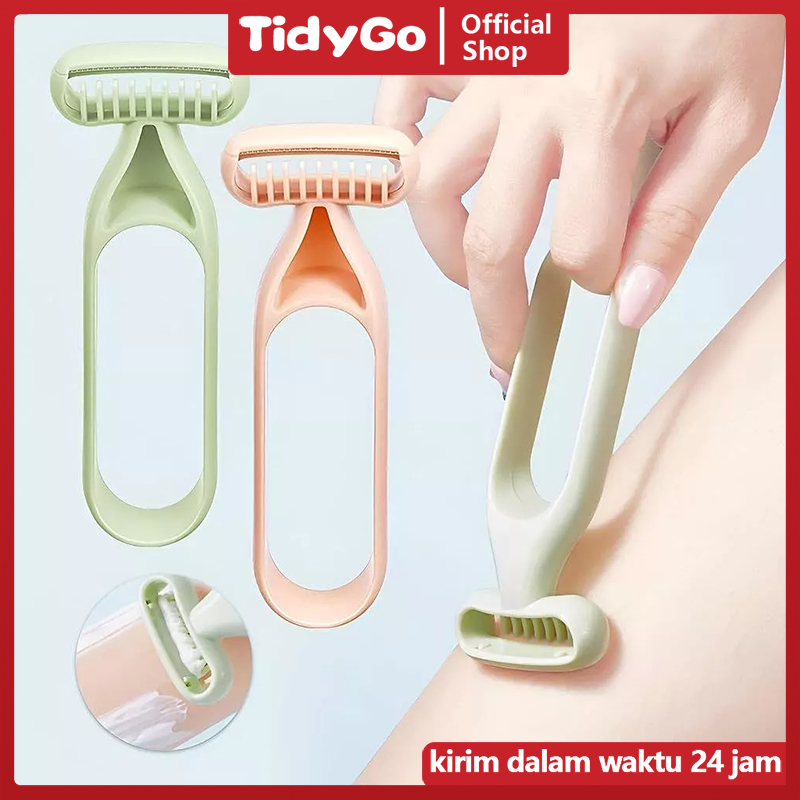 TidyGo - ALAT CUKUR BULU KAKI Mini Shaver Portable Serbaguna Cukur Bulu Kaki Tangan dan Ketiak Tanpa