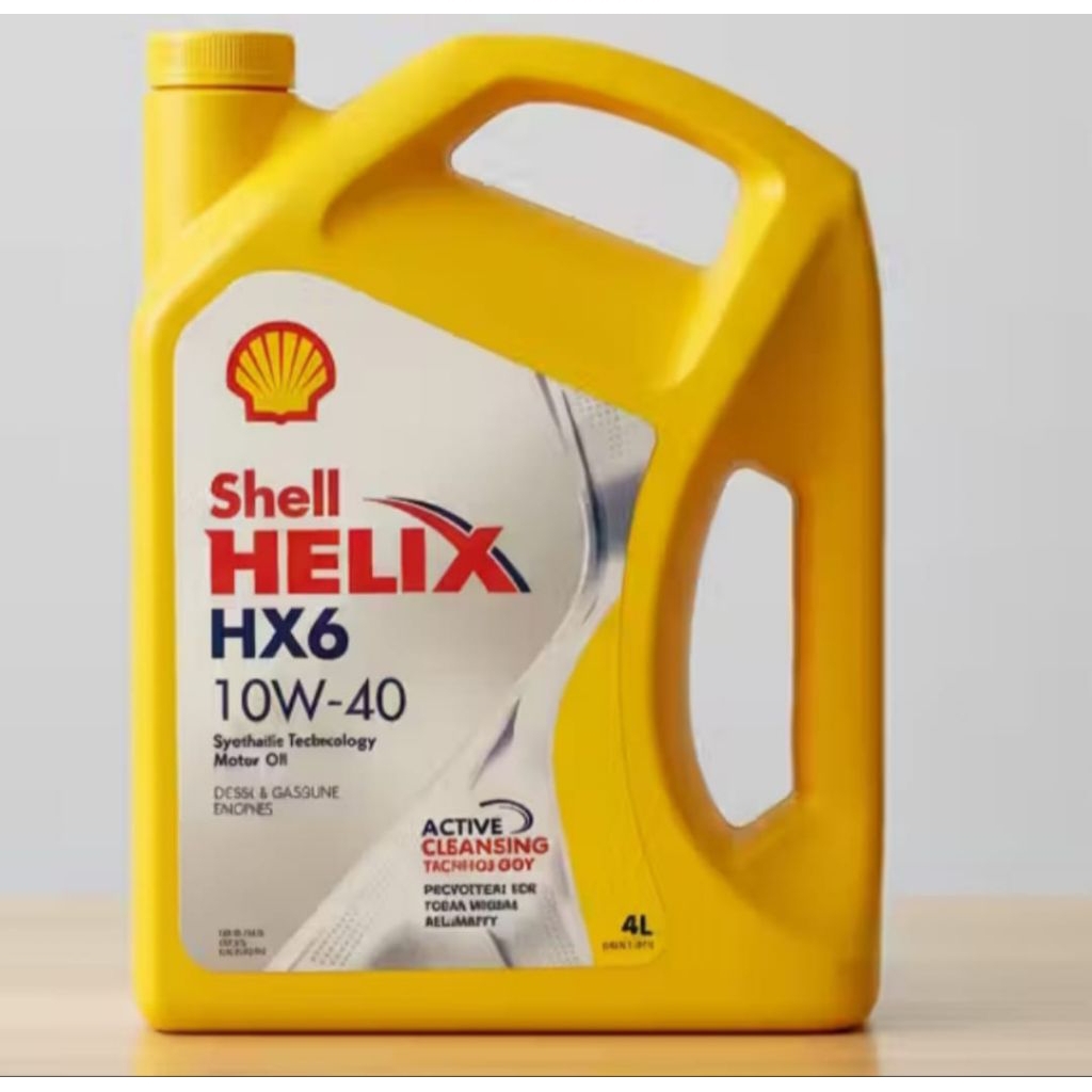 OLI MESIN MOBIL SHELL HELIX HX6 10W-40 HX6 4L