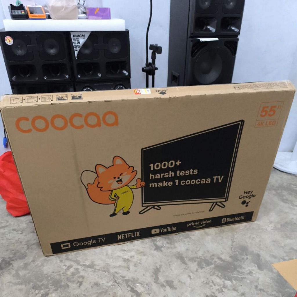 google tv coocaa 55 inch 4K