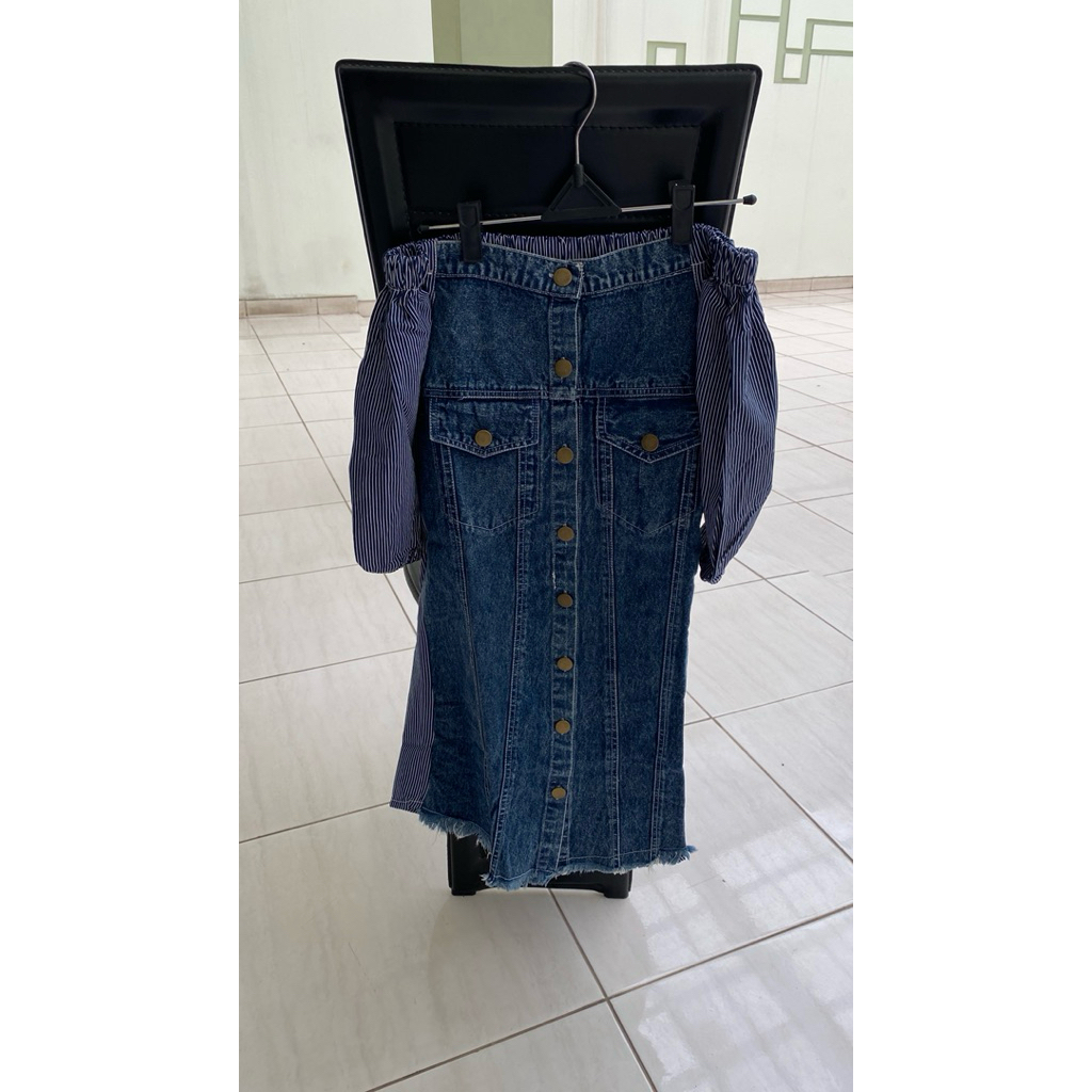 PRELOVED dress denim