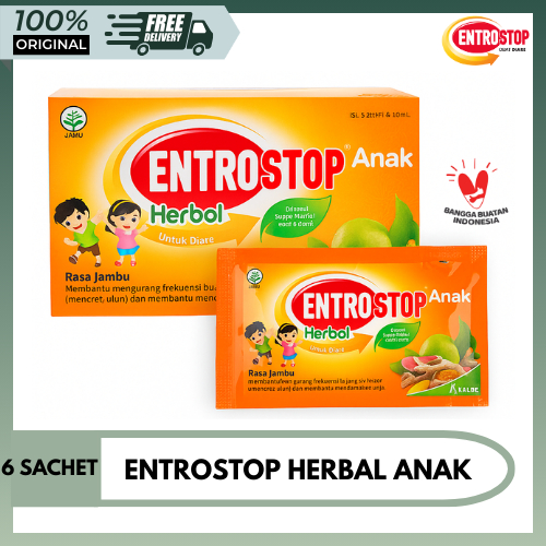 Entrostop Anak – Obat Diare Anak – Sirup – Aman & Praktis