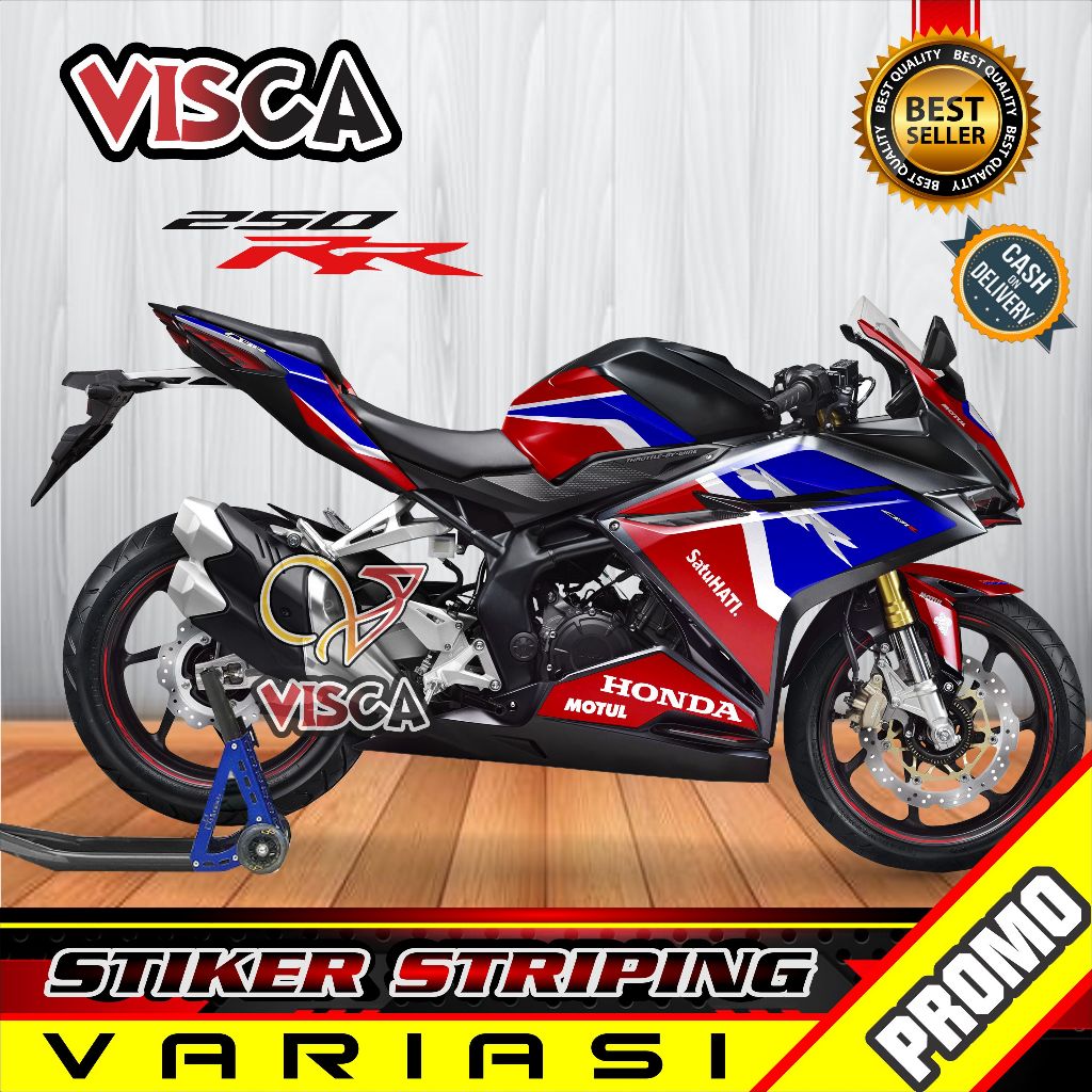 Stiker Striping CBR 250rr HRC