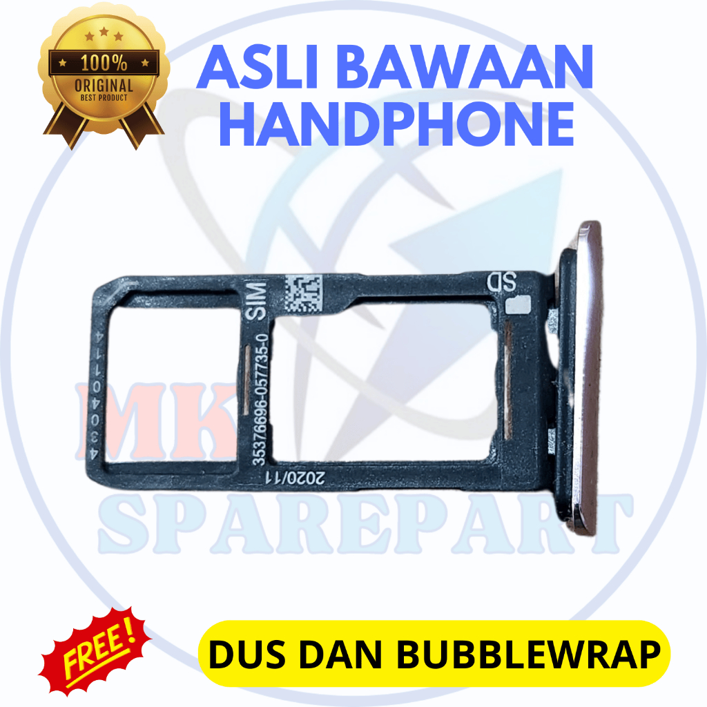 Simtray hp sony experia 5 - original cvopotan cabutan bawaan