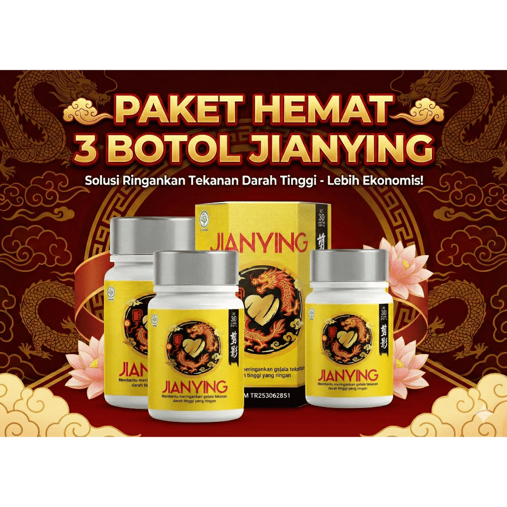 Jianying Herbal 100% Alami – Perawatan Harian untuk Kesehatan Pembuluh Darah