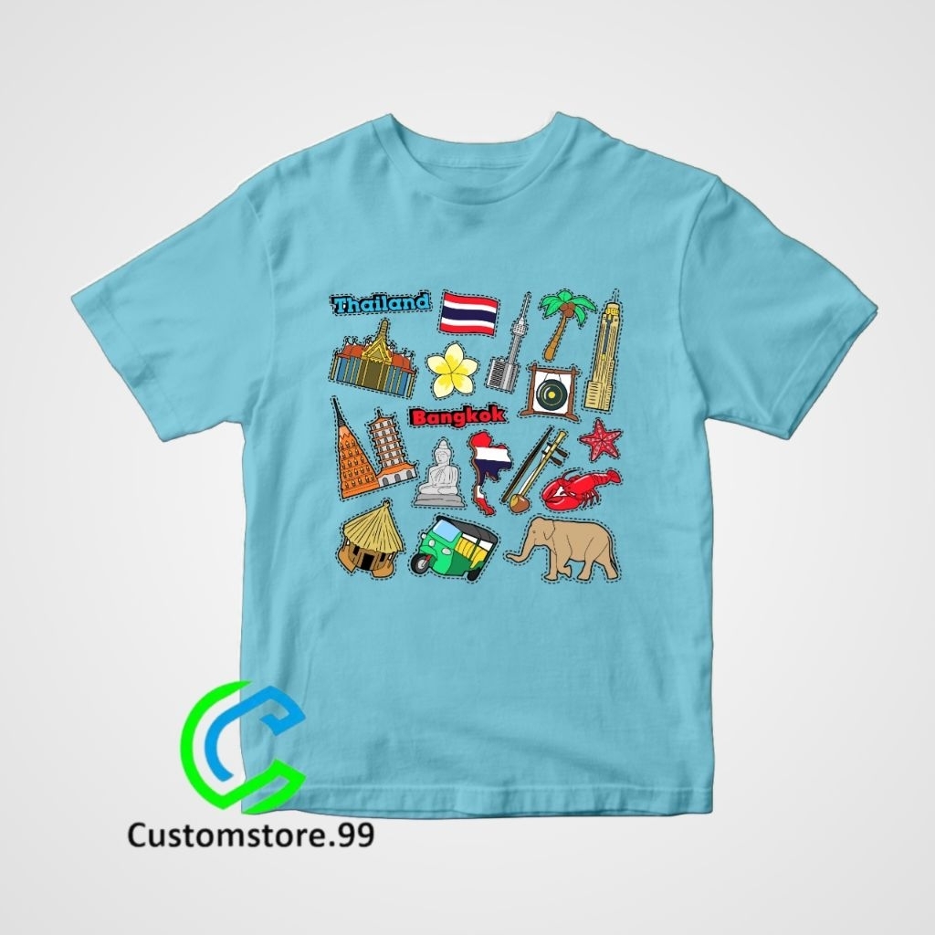 BAJU ANAK KAOS ANAK THAILAND BANGKOK TERBARU BAHAN PREMIUM
