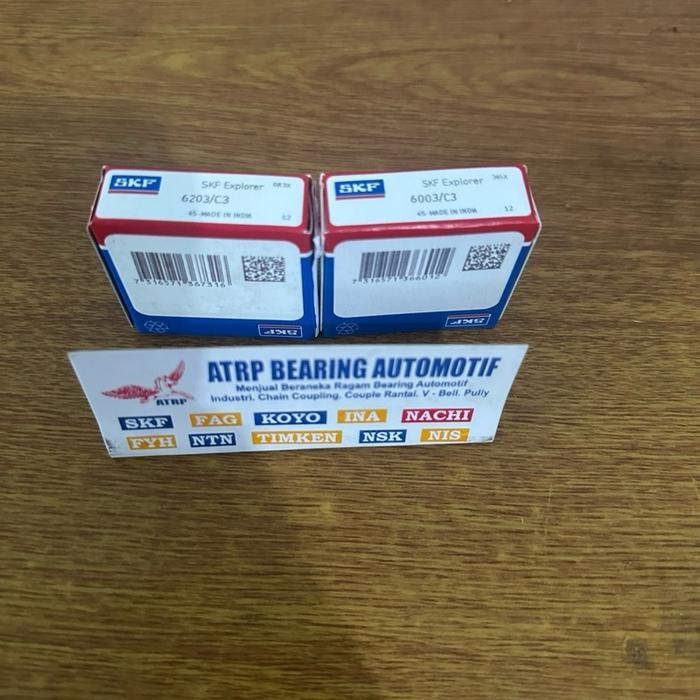 Bearing Laher Noken As Set Tiger Megapro Mega Pro GL Pro Neotech GL Max Neotech 6203 + 6003 FAG C3 O