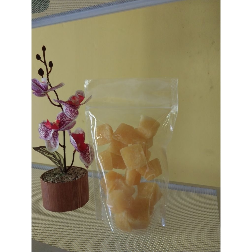 Gula Batu Cetak Isi 20 Pcs Asli Cirebon, Kuning Tanpa Pemutih - Manis Alami, Sehat, Tanpa Pengawet, 