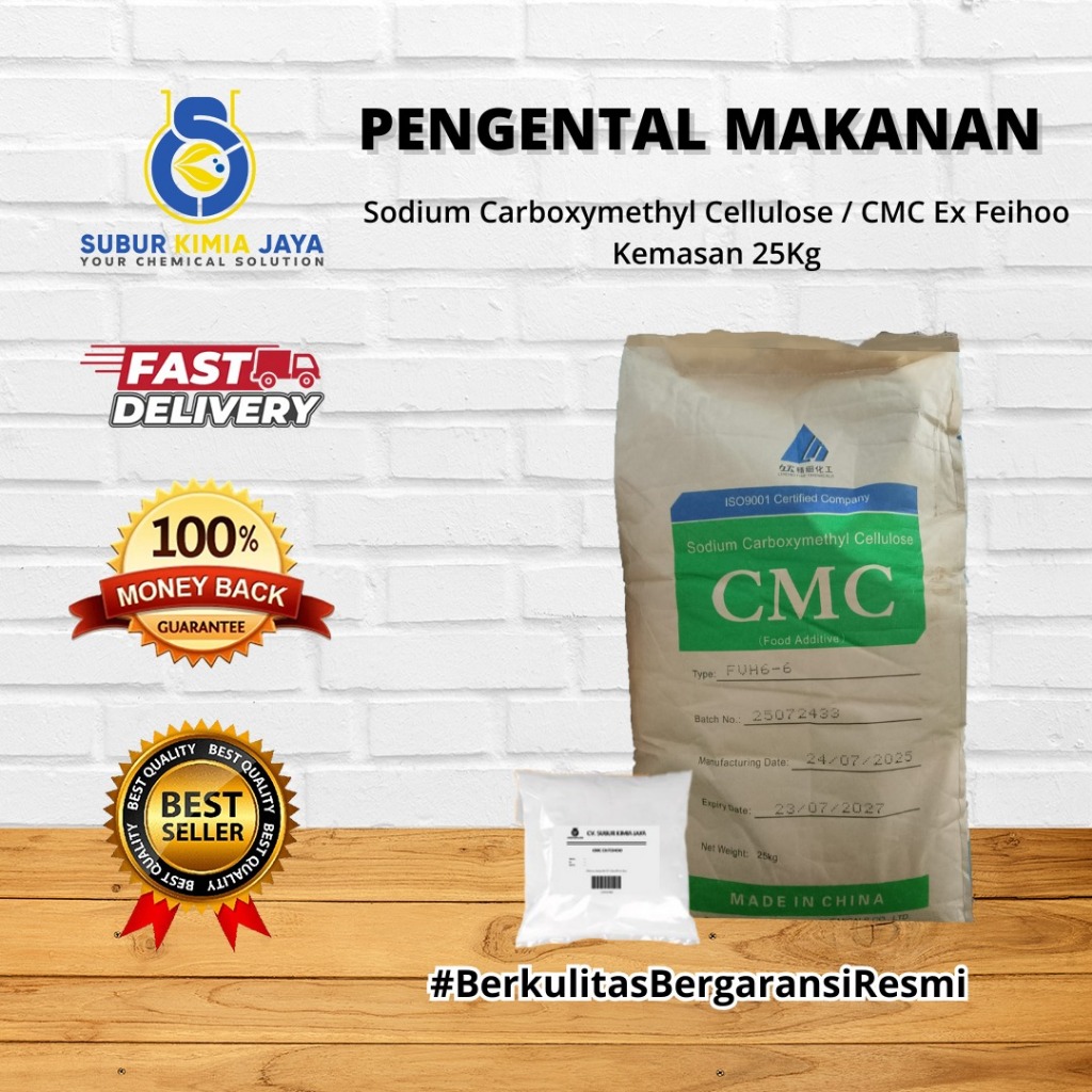 CMC Ex Lihong / Carboxy Methyl Cellulose Food Grade 25 Kg
