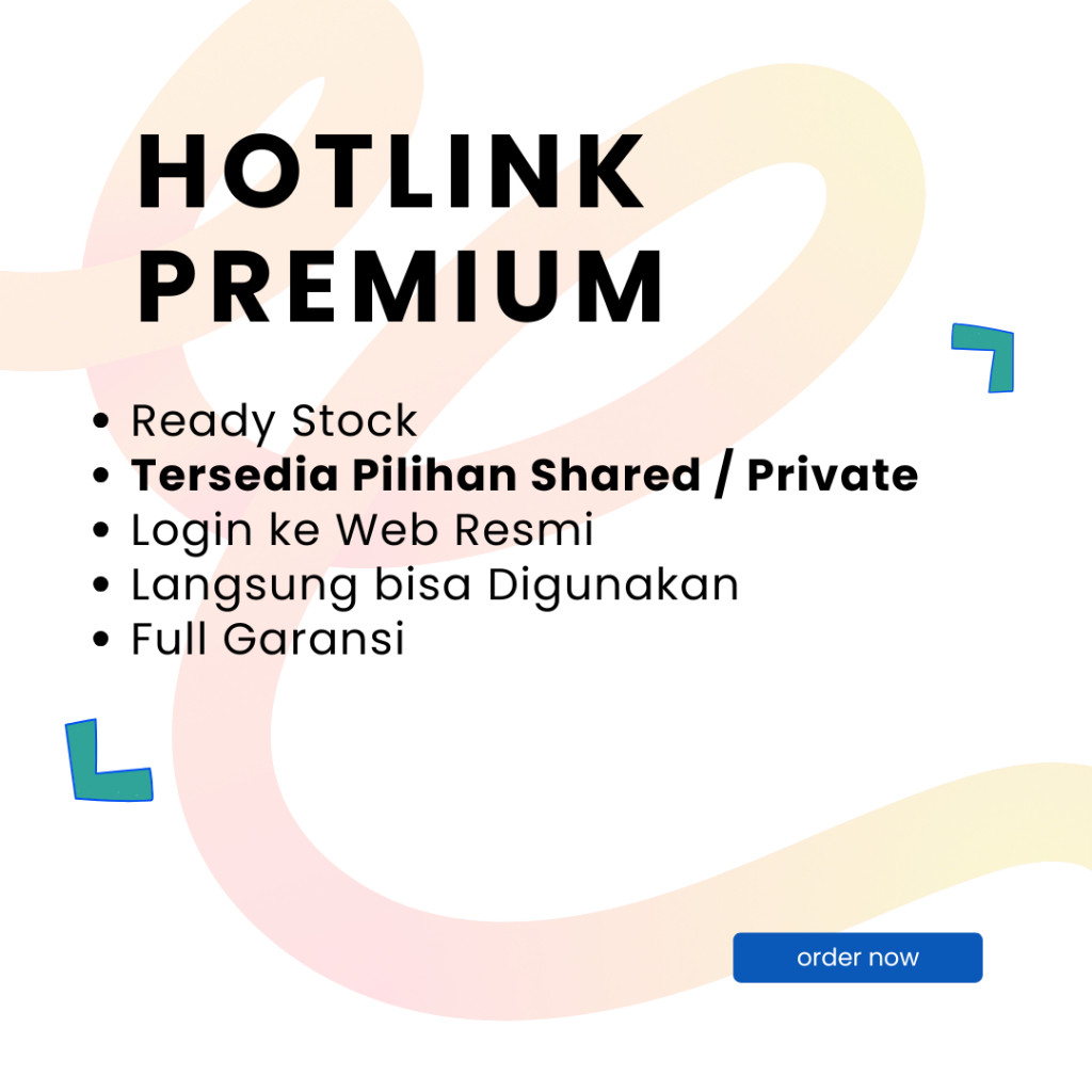 [TERBARU] HOTLINK PREMIUM MURAH, TERJAMIN & BERGARANSI