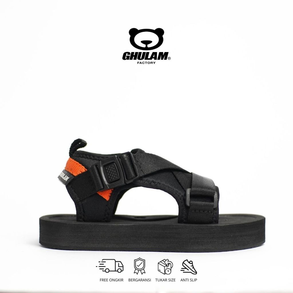 Ghulam Kids - Alpha Sandal Gunung Anak Laki Laki Perempuan Casual Santai Traveling Ringan Cowo Cewe