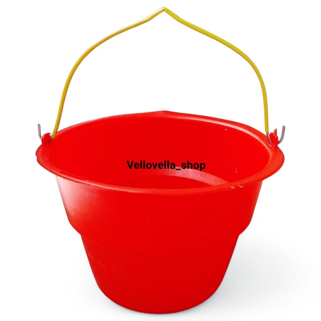 Ember Cor bangunan Orange / ember adukan semen / ember plastik semen Orange