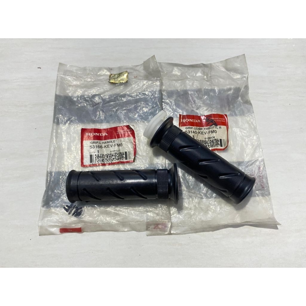 Handgrip hanfat supra 100 x xx v fit lama kirana karisma supra 125 original baru AHM