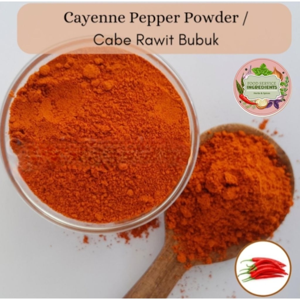 Cayenne pepper powder / cabe rawit bubuk murni / cayenne