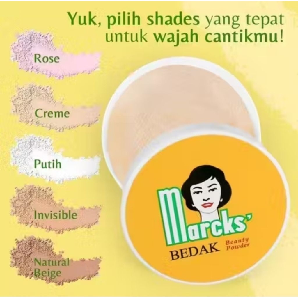 BEDAK MARCKS BEAUTY POWDER BEDAK TABUR MARCKS