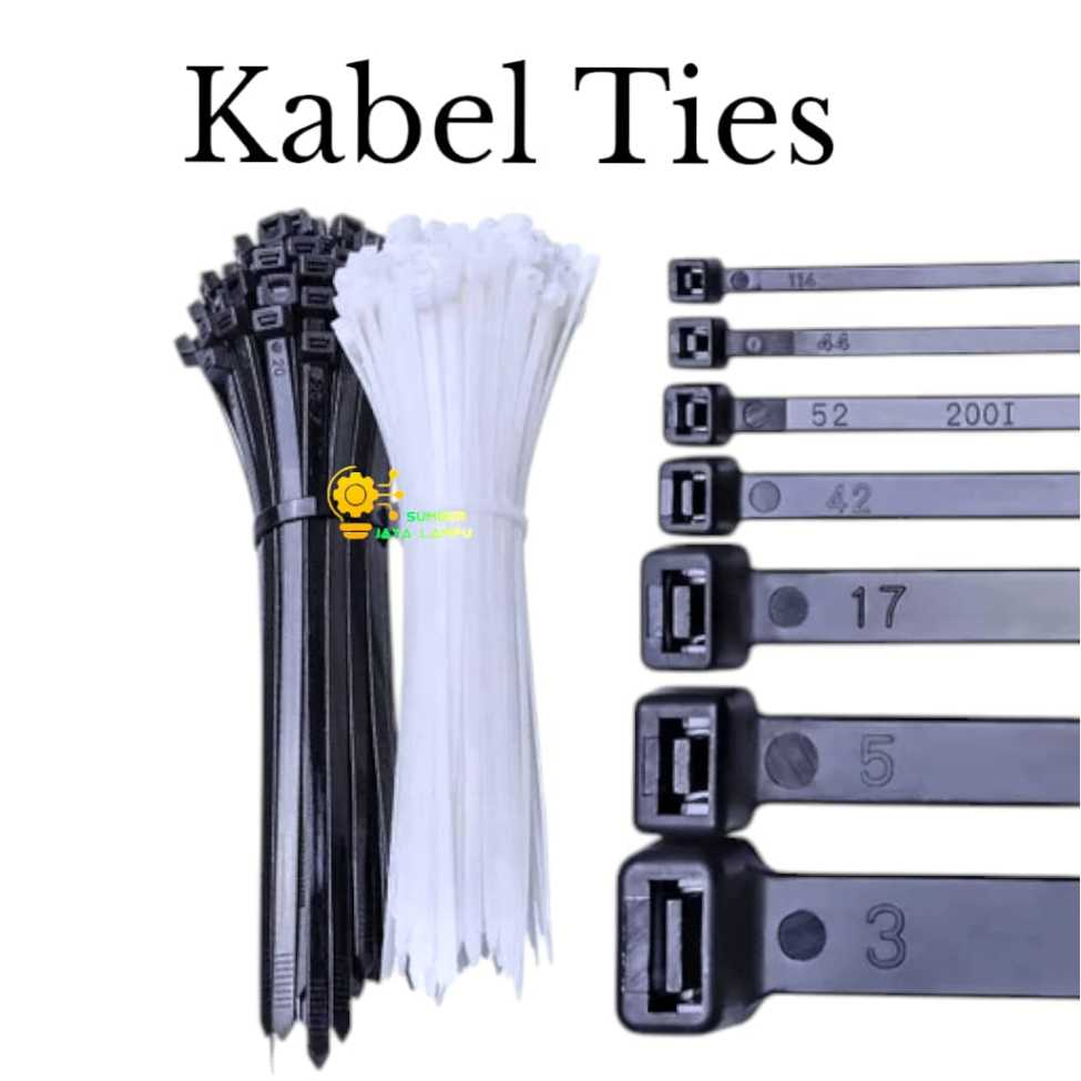 Kabel Ties Tie Cable Ties Tis PER-PCS / SATUAN