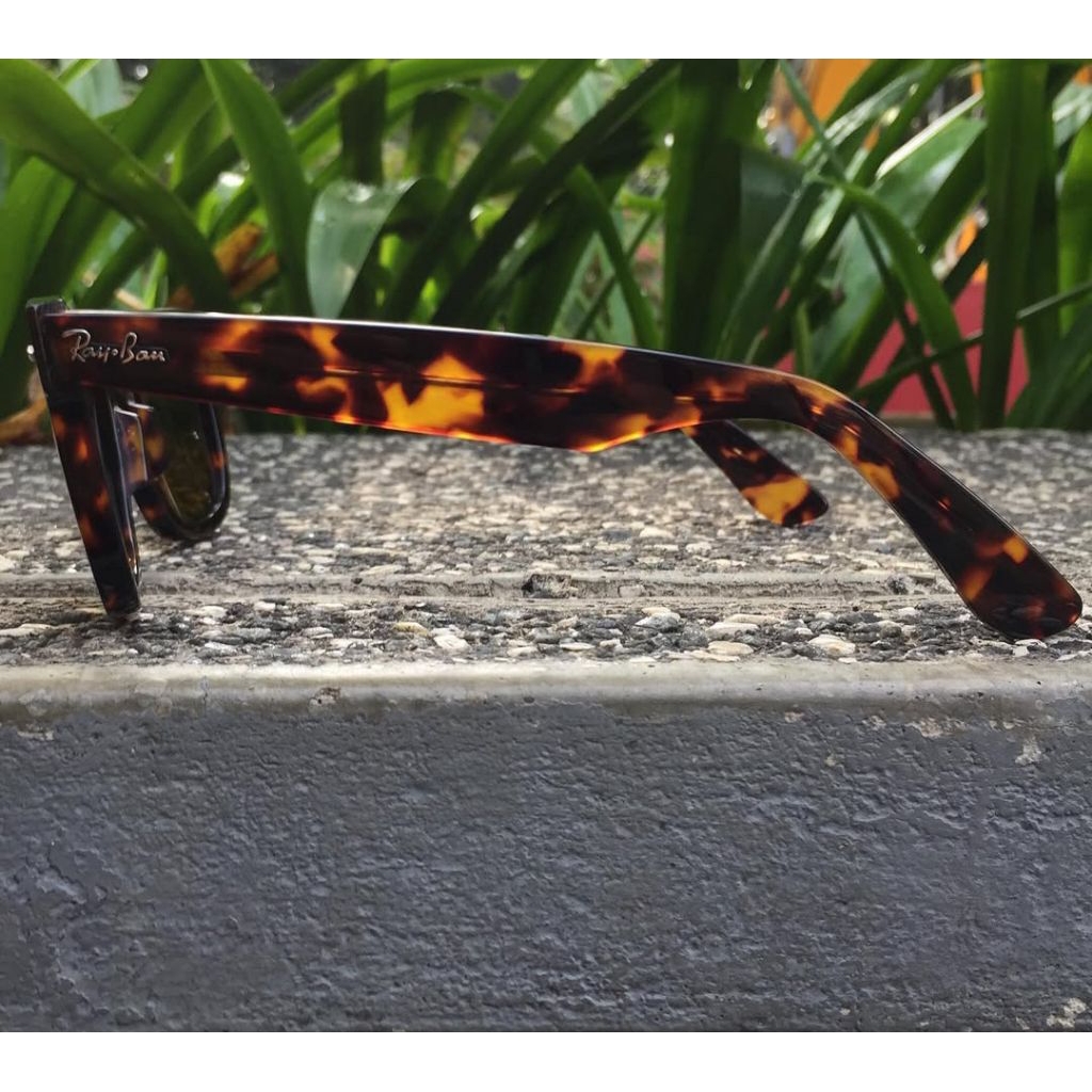 RB wayfarer Tortoise yah gais
