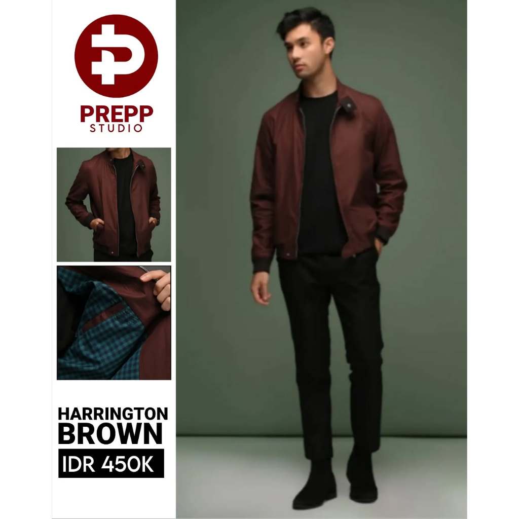 Prepp Studio - Harrington Brown | Harrington Jaket