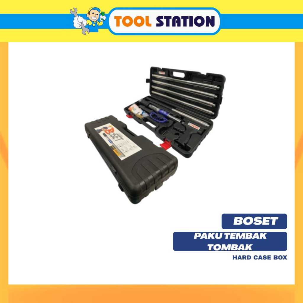 Tombak Tool + Extension Pole 5 X 60CM + Gun Handle BOSET Hard Case
