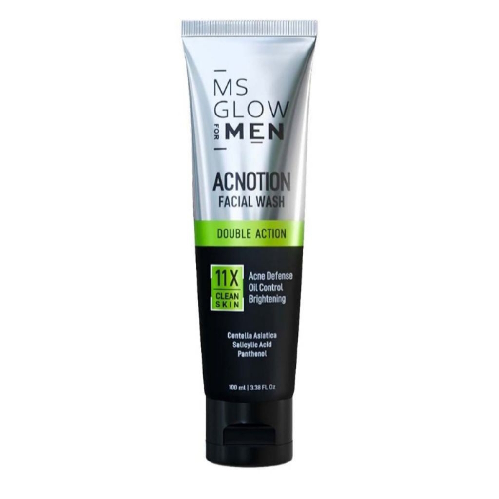 Ms Glow For Men Pembersih Wajah Acnotion 100ml
