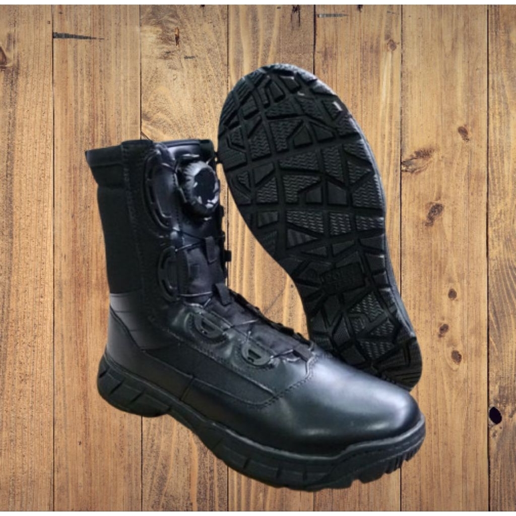 Sepatu Tactikal Jatah Polri / Sepatu Pdl Jatah Polri / Sepatu Pdl Tali Putar Jatah Polri / Sepatu Pd
