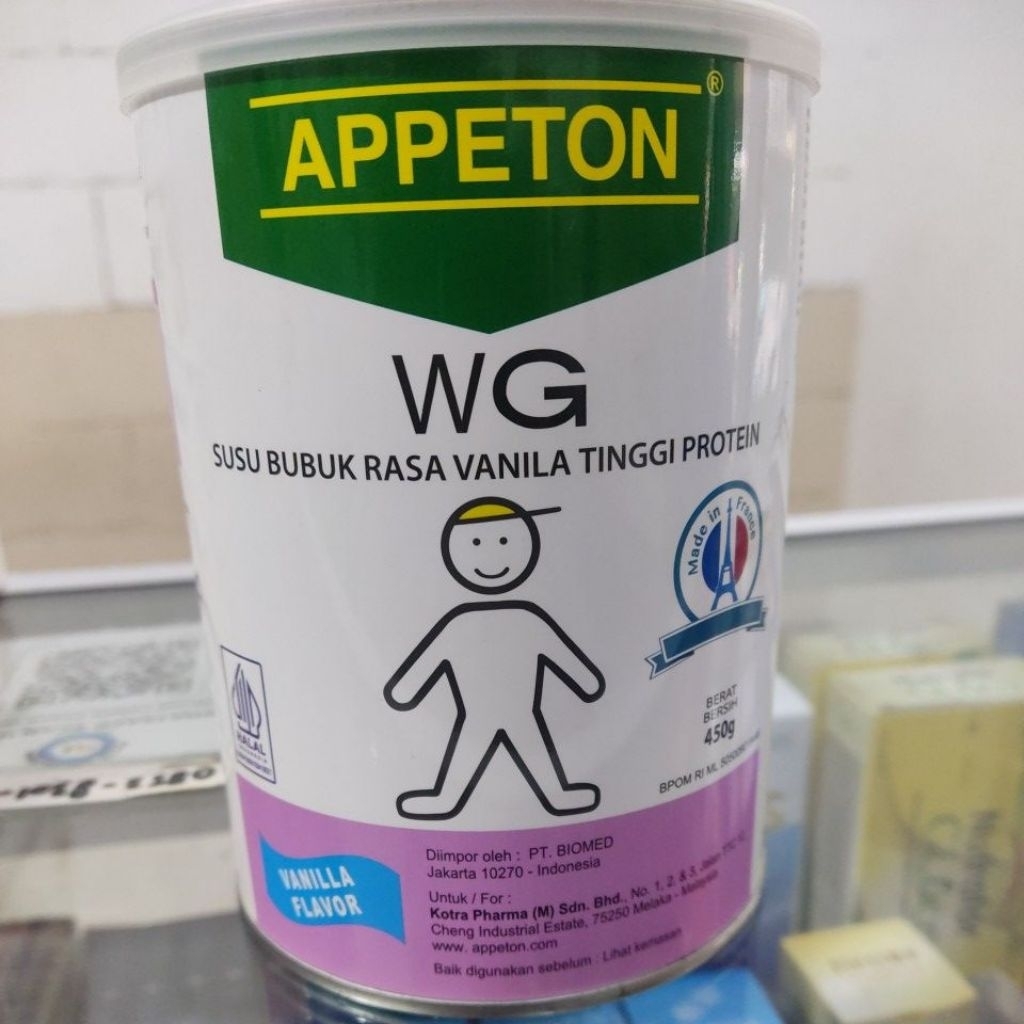 APPETON WG VANILA/SUSU PENAMBAH BB