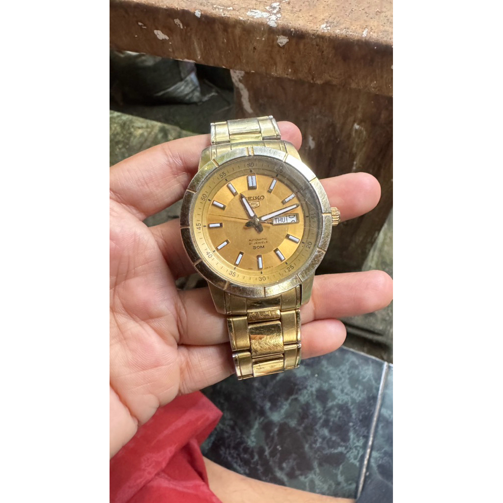 jam tangan Seiko 5 automatic ori