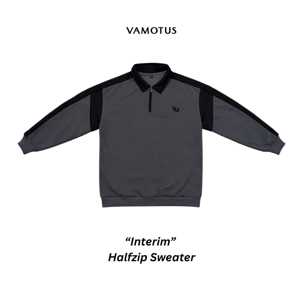 Vamotus Interim Polo Halfzip Sweater - Long Sleeve Polo Halfzip