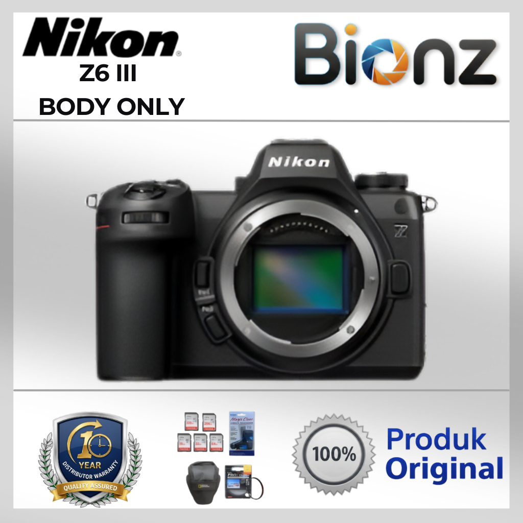 NIKON Z6 III BODY ONLY MIRRORLESS / NIKON Z6 MARK III BODY / NIKON Z6 III
