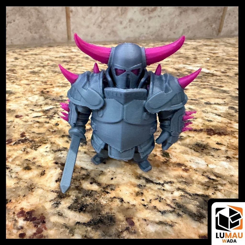 Pajangan Figure P.E.K.K.A Clash of Clans / Clash Royale - Premium Edition
