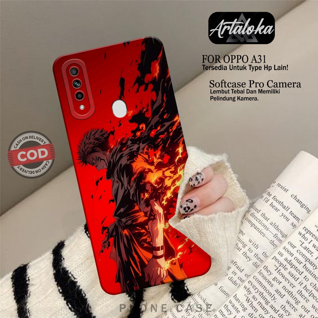 Case Hp Oppo A31 - Fashion Case Anime - Softcase Oppo A31 - Casing Oppo A31 - Kesing Oppo A31 - Sili