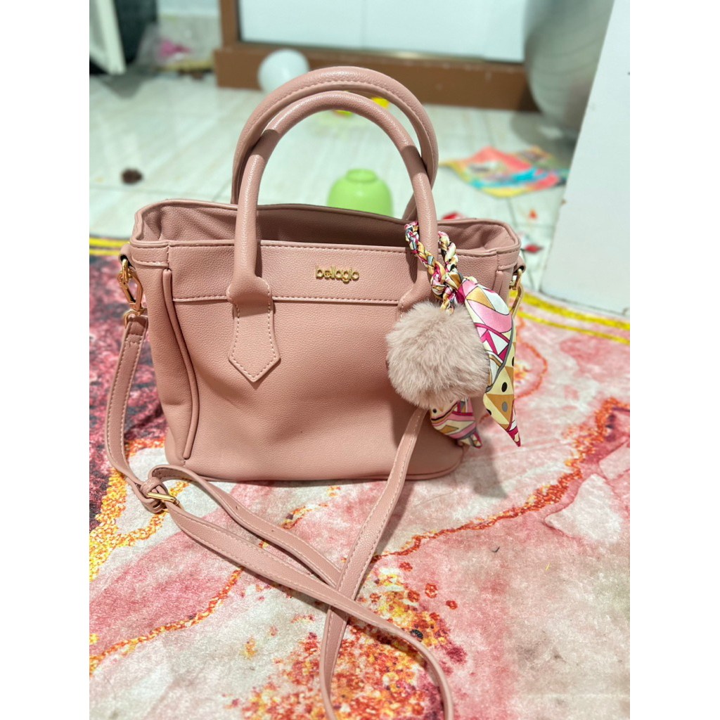 Tas Bellagio pink preloved