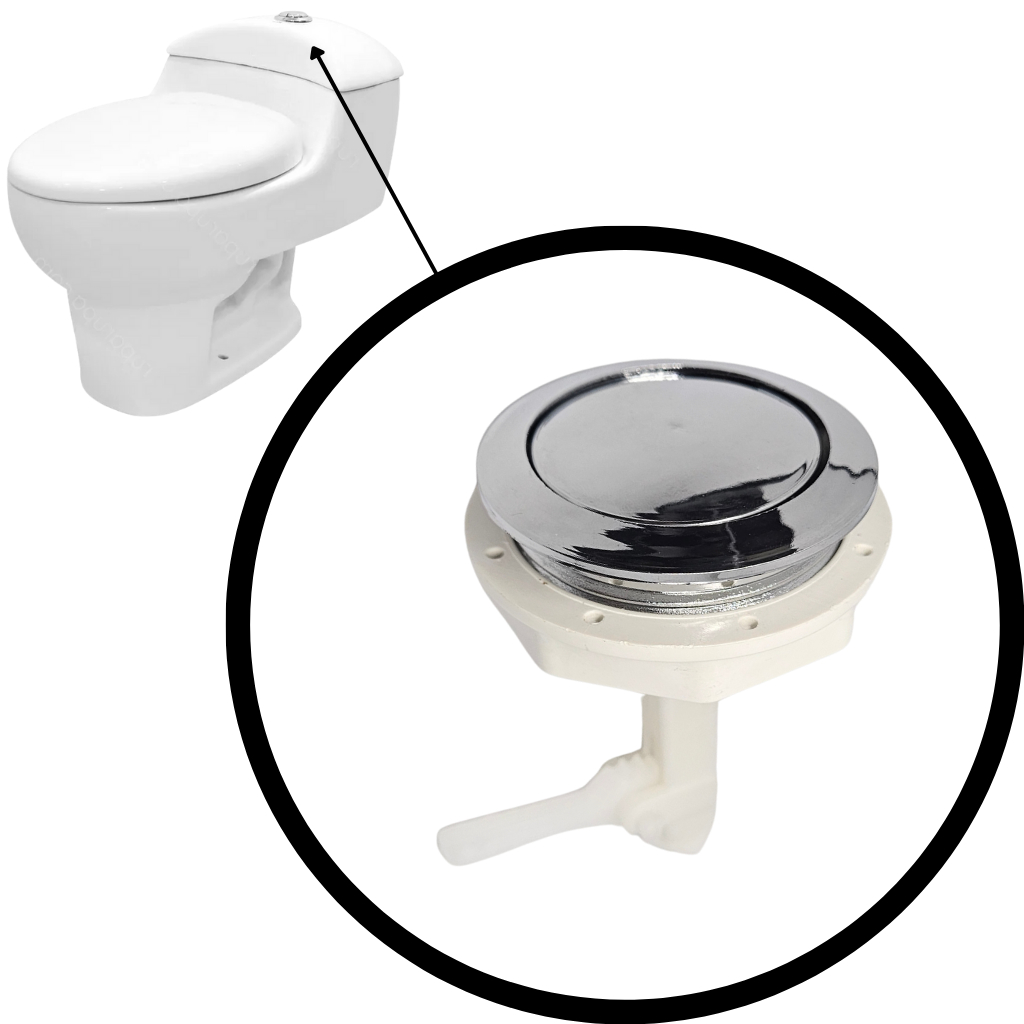 Tombol Kloset TOTO Tipe CW823J-B5805-G-STIV1 Cocok untuk Model TOTO - Sparepart Kloset Duduk // flus