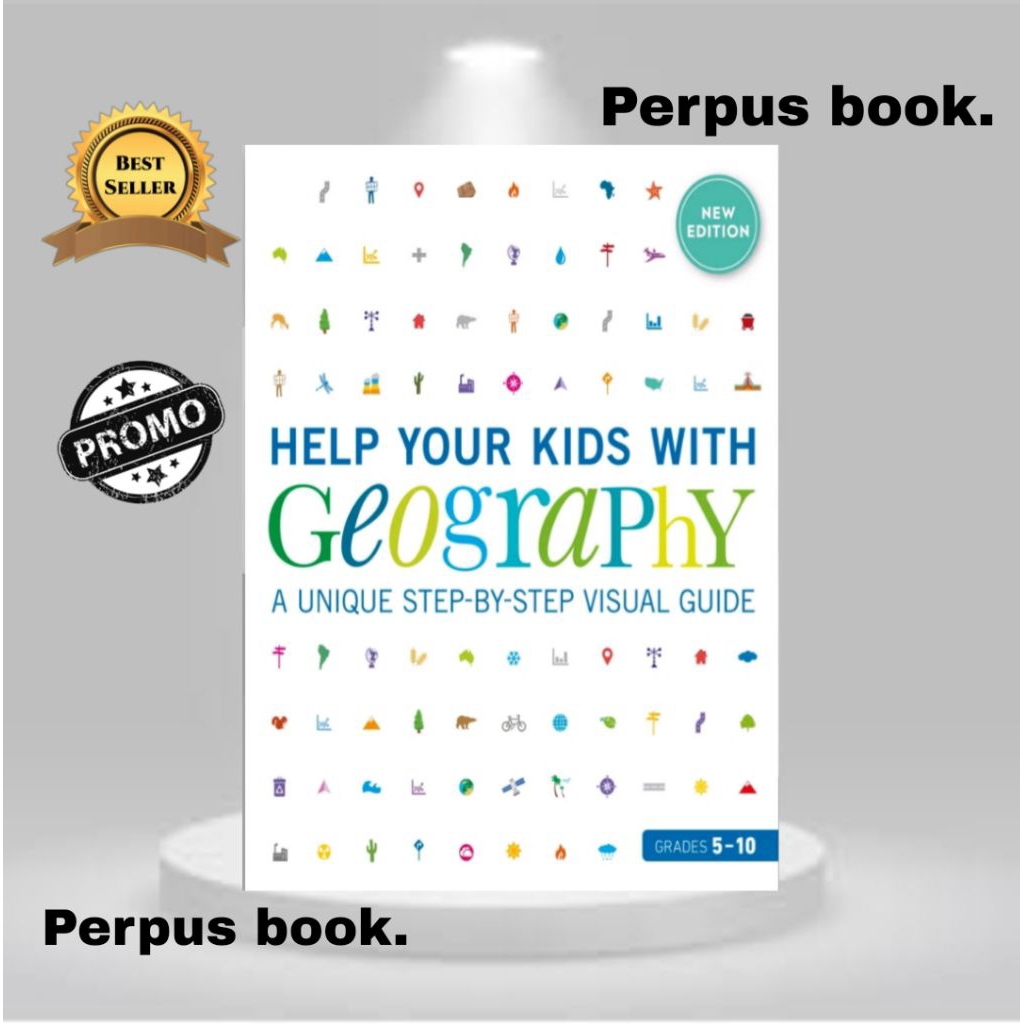 BUKU HELP YOUR KIDS WITH GEOGRAPHY NEW EDITION