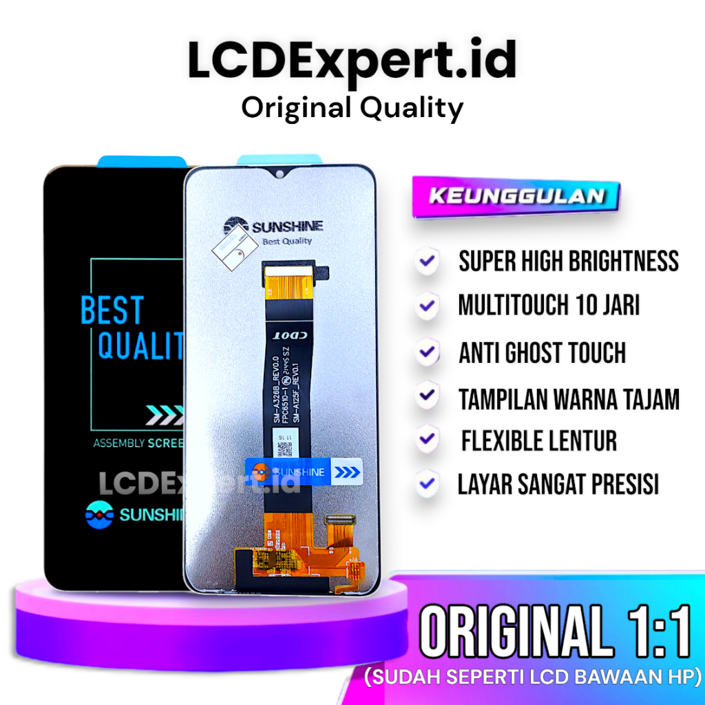 LCD SAMSUNG A022 / A125 / A127 / A326 / M022 / M127 / M326 / F127 (A02 / M02 / A12 / A32 5G) ORIGINA