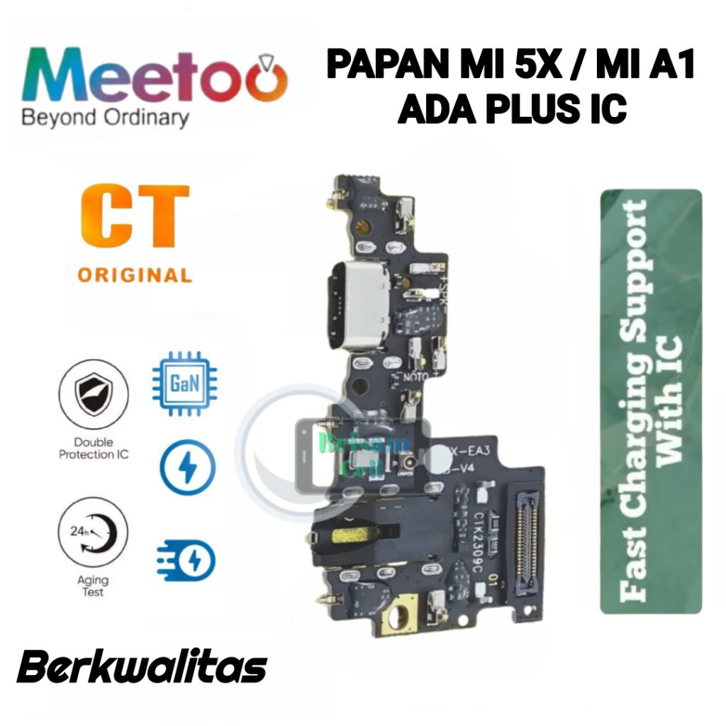 PAPAN CHARGER  MI 5X /  MI A1 ORI PAPAN KONEKTOR CAS PCB BOARD CASAN BOARD USB CON TC FLEXIBLE CAS  