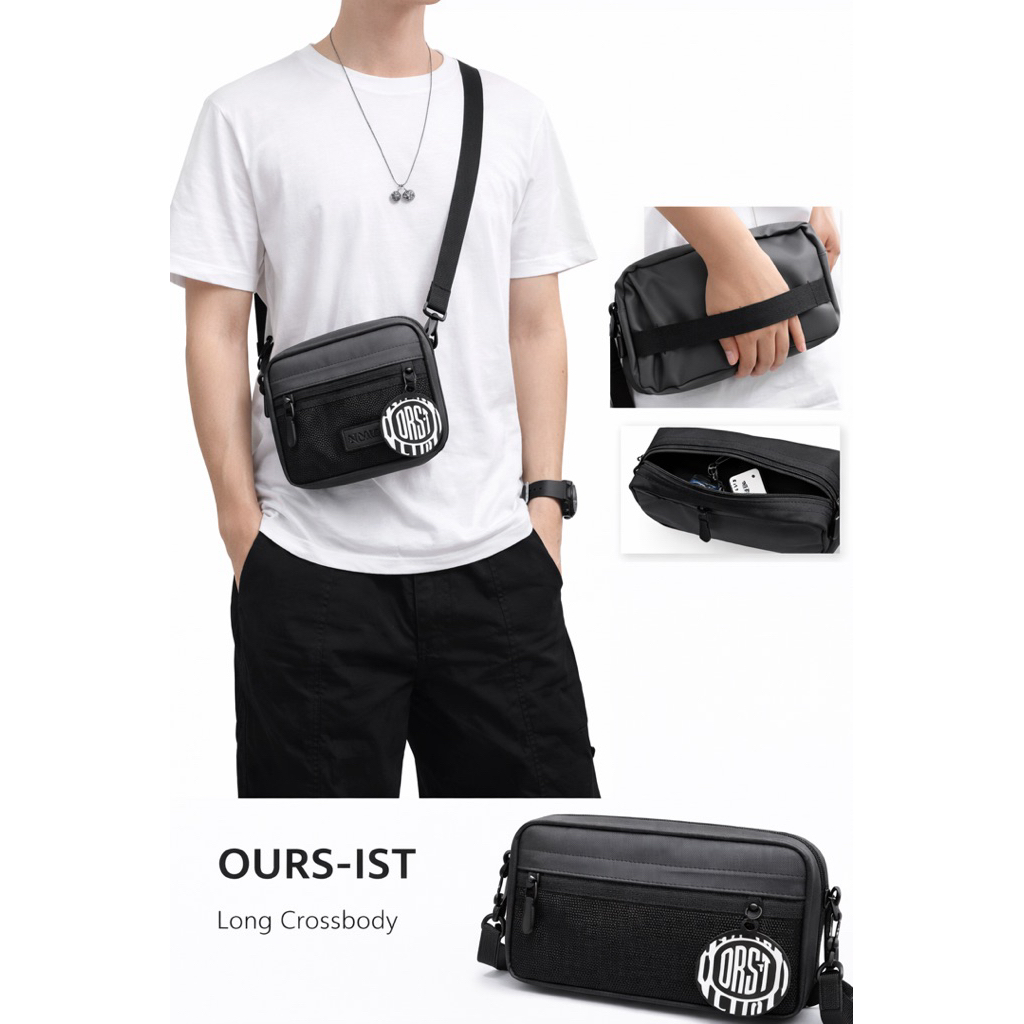 Tas Selempang Pria Wanita Corduroy | Sling Bag Casual