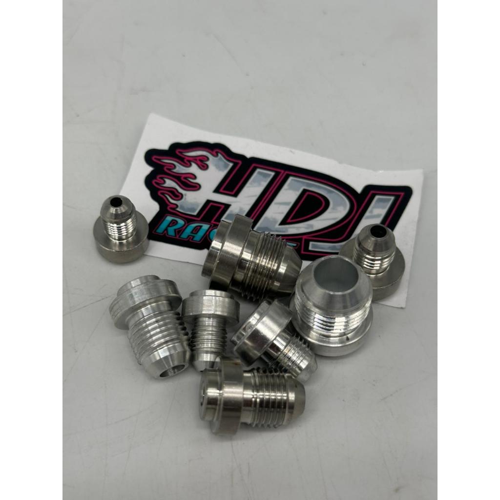 Straight Male Weld Fitting Adapter AN3 AN4 AN6 AN8 Bisa Untuk Radiator Dll
