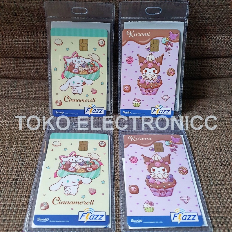 Kartu Flazz Kuromi Cinnamoroll Special Edition Gen2