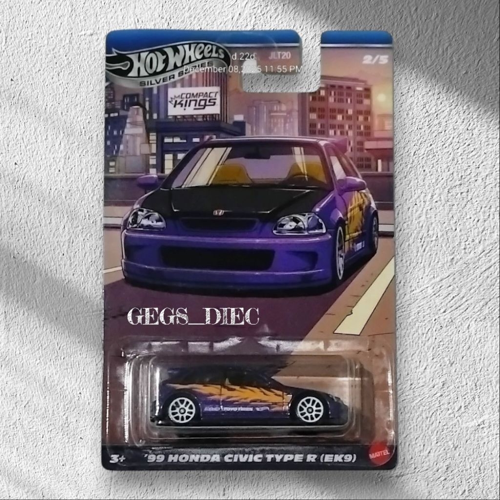 Hot Wheels '99 Honda Civic Type R (EK9)