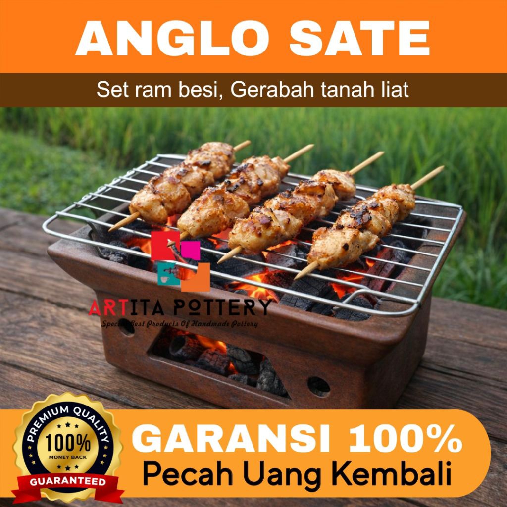 ANGLO SATE KOTAK TUNGKU SATE BAKARAN SATE GERABAH