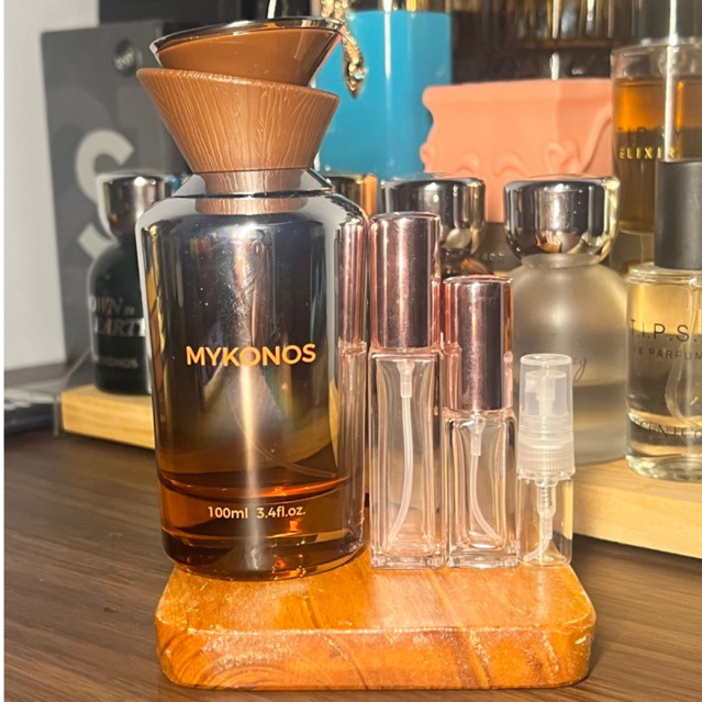 decant mykonos reflection