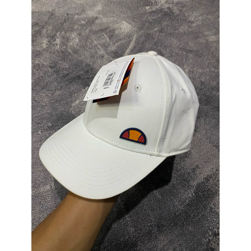 cap Ellesse white