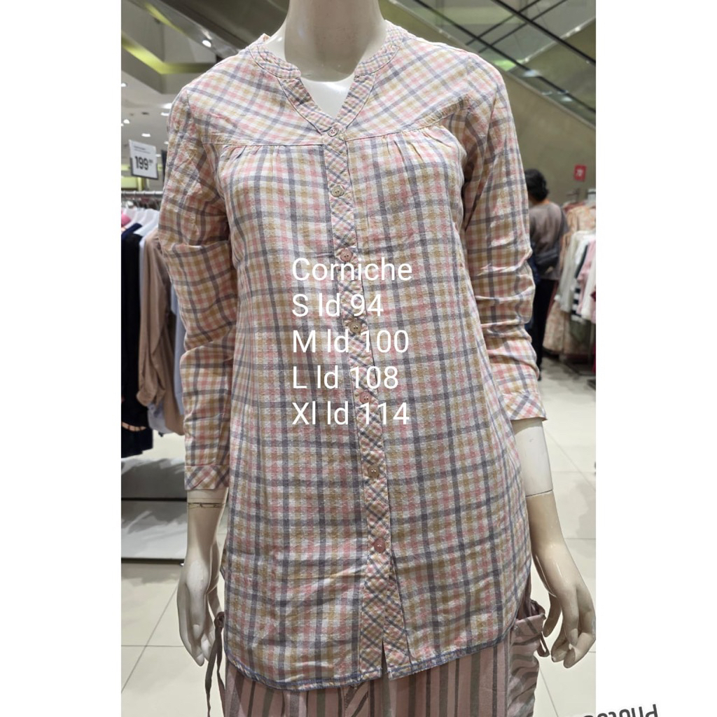 Kemeja wanita dewasa Corniche (S-XL)
