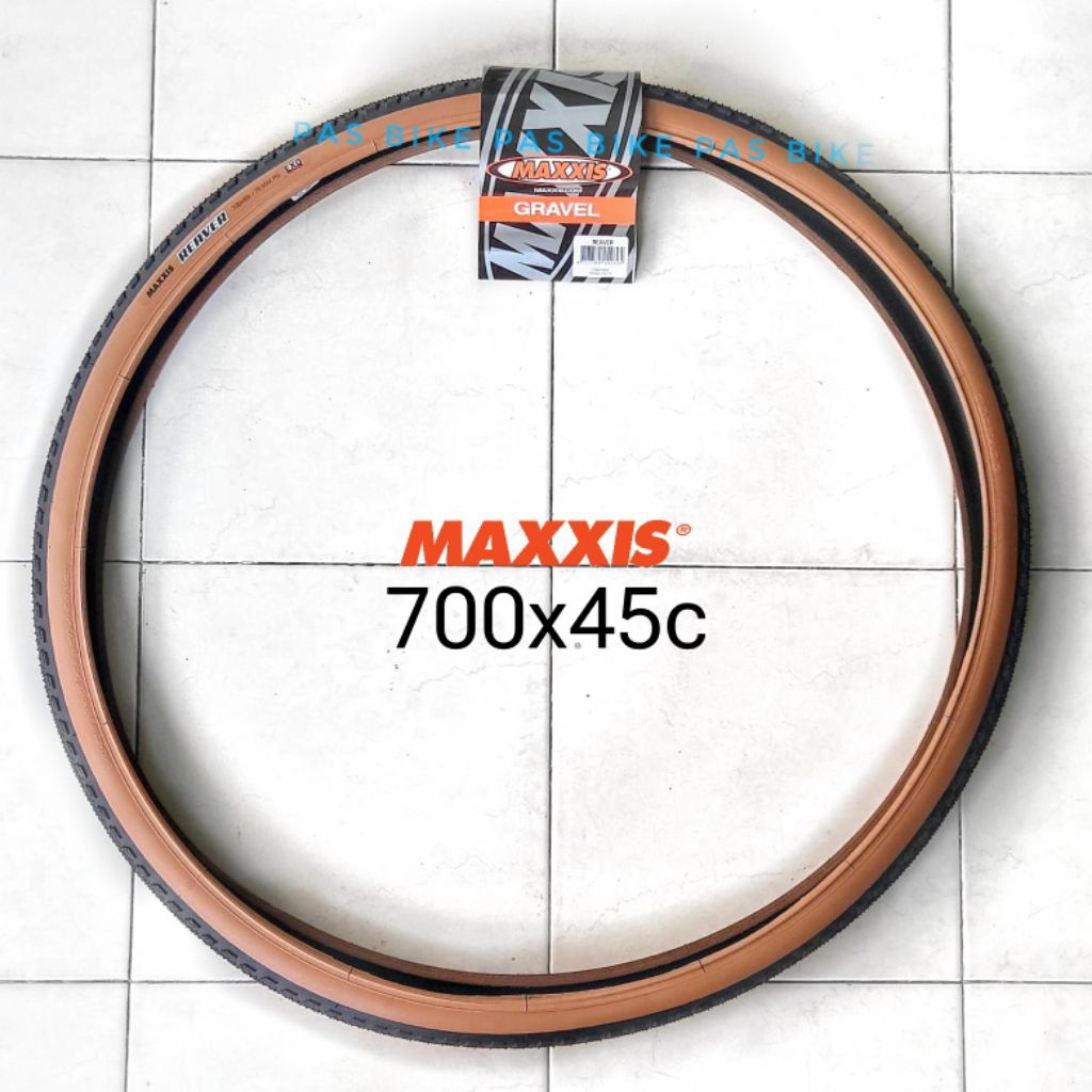 Ban Gravel 700X45C Tan Wall Maxxis Reaver 700X45 Wire Semi Kevlar Co