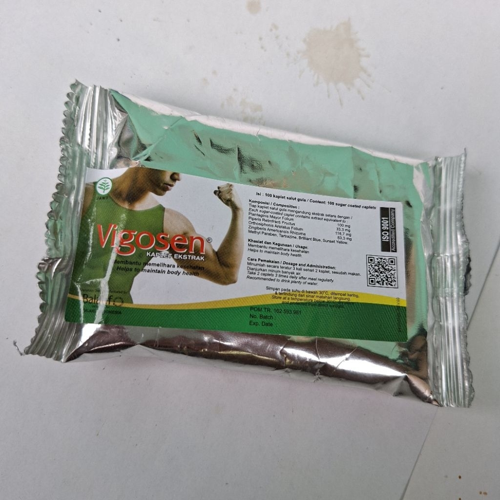 Vigosen Kaplet Ekstrak isi 100