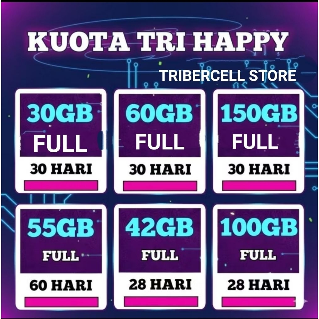 Kuota Tri Happy Promo