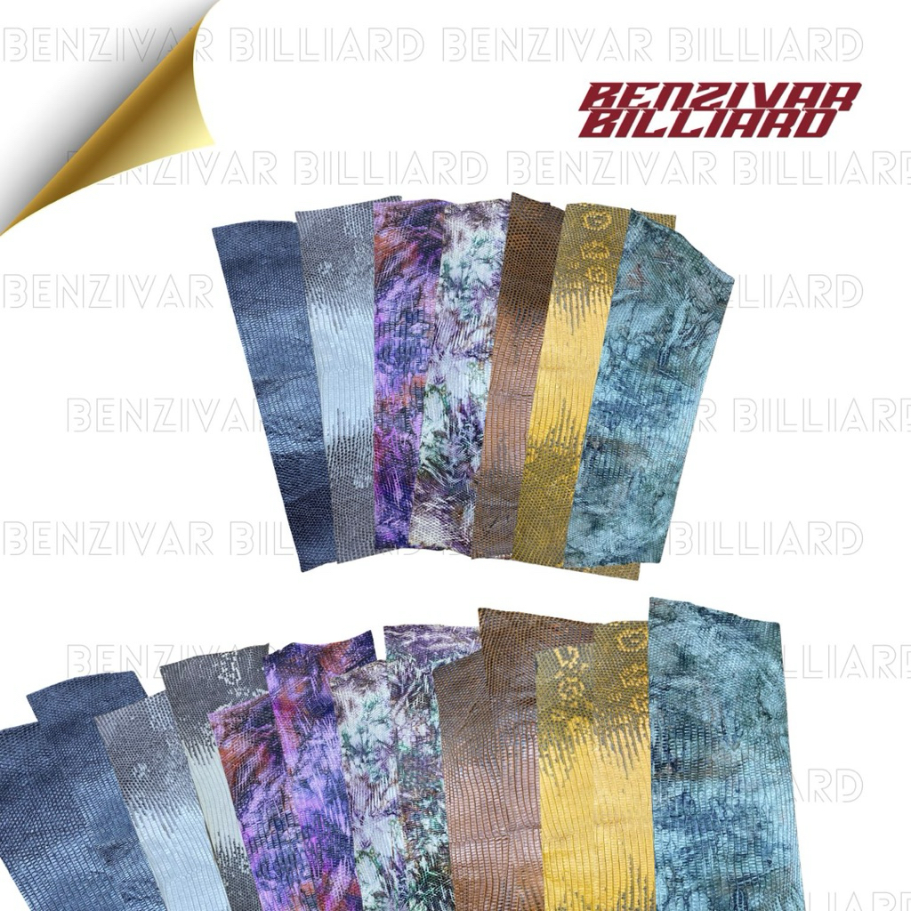 Grip Kulit biawak untuk stik billiard